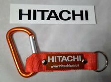 Orange Hitachi Carabiner Sticker Oilfield Union Rig Construction P40