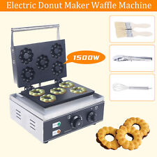 Donut Maker Machine Mini Donut Maker Electric Waffle Maker Nonstick Commercial