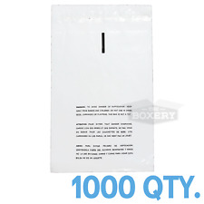 1000 8x10 Self Seal Suffocation Warning Clear Poly Bags 1.5 Mil Free Shipping