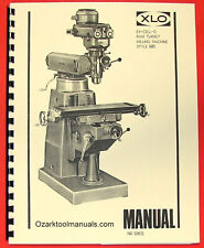 Ex-cell-o 602 Vertical Milling Machine Owners Parts Manual 52672 Xlo 0307