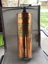 Vintage Model 704 Alaskan 2-12 Gallon Water Fire Extinguisher Copper Tank