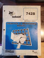 Bobcat 742b Skid Steer Loader Service Operators Manual Set Book