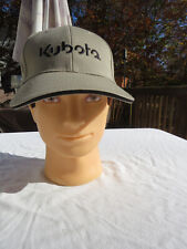 Kubota Adjustable Hatcap Gray And Black One Size Fits All. New Never Worn