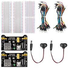 Breadboard Kit With Power Supply Module 2pcs 830 Point 2pcs 400 Point Solderless