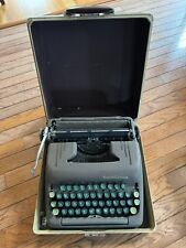 Vintage 1950s Smith Corona Silent Portable Floating Shift Typewriter W Case