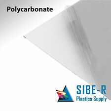 Polycarbonate Clear Plastic Sheet 0.010 Vacuum Forming You Pick Size