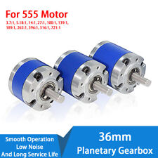 36mm Planetary Reduction Gearbox Gear Speed Reducer For 555 Motor Large Torque