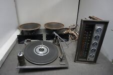 Vintage Magnavox Astro Sonic Micromatic Turntable Console Guts