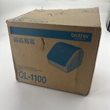 Brother Ql-1100 Wide Format Barcode Label Printer - Black