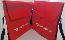 New Doordash Pizza Bags Insulated Set Of 2. 19x19x6 