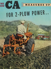 Allis Chalmers Ca Tractor Color Brochure Latest For Better Living 2 Plow Power