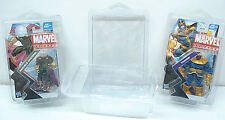Protech Action Figure Case 2 Thicker Display Case Lot Of 5