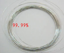 99.99 Platinum Metal Wire Diameter 0.3mm Length 10mm Ef6 Gy