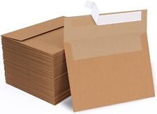 A7 Brown Kraft Self Sealing Envelopes 5x7 Ebay Standard Envelope 100 Or 200 Pack