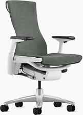 Herman Miller Embody Chair - Open Box - Grey Fabric White Base