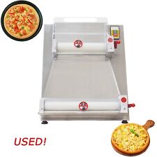 Used Auto Pizza Pastry Press Making Machine Electric Pizza Dough Roller Sheeter
