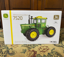 116 John Deere 7520 4wd Tractor 50th Anniversary - Ertl Precision Gold Chase