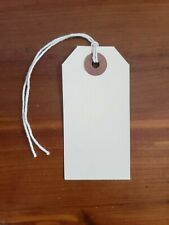 Manila Tags W String Shipping Hang Label Pre Strung Scrapbook Size 1 2 3 4 5 6