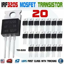 20pcs Irf3205 Ir Mosfet N-channel 55v110a To-220 Hexfet Power Transistor Irf