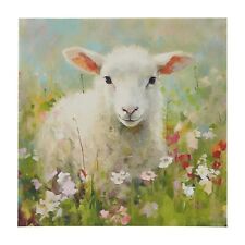 Animal Canvas Wall Arthome Decor Wall Pictures Painting Living Room Sheep-chick