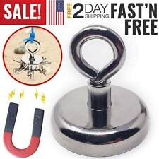 Fishing Magnet Super Strong Retrieving Treasure Pulling Force With Lifting Hook