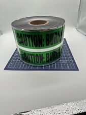 Detectable Underground Warning Tape Caution Buried Sewer Line Below 6 X 1000