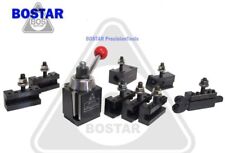 Bostar Axa 250-111 Wedge Type Tool Post Tool Holder Set For Lathe 6 -12 10pc