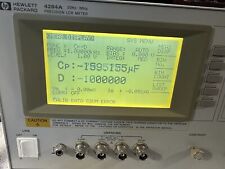 Hewlett Packard 4284a Rlc Meter 20 Hz - 1 Mhz