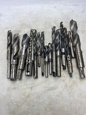 Lot Of 15 Assorted Taper Drill Bits - Cle Forge Latrobe Morse Lbs Usa