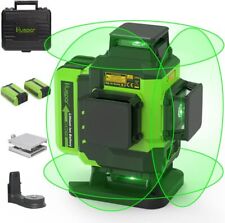 Huepar 16lines Laser Level Self-leveling Green 2 Li-ion Batterieshard Carry