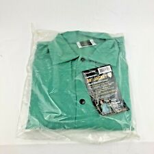 Tillman 6230 30 9 Oz. Green Fr Cotton Welding Jacket Size Xlarge