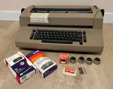 Vintage Ibm Correcting Selectric Ii 2 Typewriter Font Balls Manual Tape Bundle