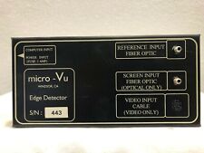 Micro-vu Ed51 Video Auto Edge Detector