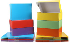 Shipping Boxes Multiple Colorssizes Cardboard Gift Boxes Corrugated Mailer Pack