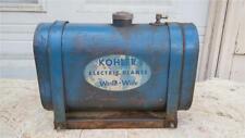 Kohler Electric Power Plant Engine Generator Gas Fuel Tank Vintage