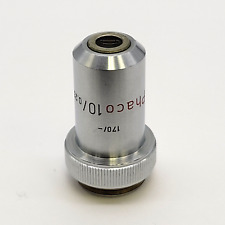 Leitz Microscope Objective Phaco 10x 170- Phase Contrast