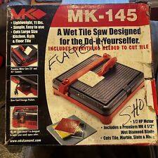 Mk Diamond Mk-145 4.5 In Wet Cutting Tile Saw 12 Hp Motor