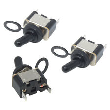 3 15a Heavy Duty Toggle Switches Spst Waterproof Boat Golf Cart Motorcycle Rzr