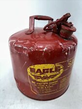 5 Gallon Safety Gas Can Eagle Ui-50-s Red Galvanized Steel Type I