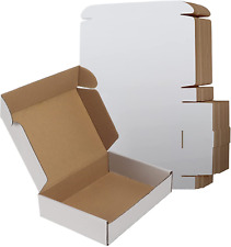 9x6x2 Inches Shipping Boxes Set Of 25 White Small Corrugated Cardboard Box Mai