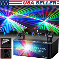 Dmx Rgb Led 500mw Laser Beam Scanner Projector Dj Disco Show Stage Laser Light