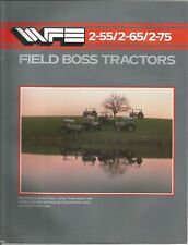 Original White 2-55 2-65 2-75 Field Boss Tractors Sales Brochure Form Fp268c