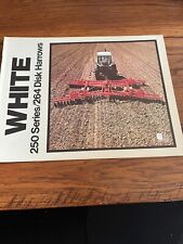 White Tractor 251 252 253 264 Disk Harrows Brochure Fcca