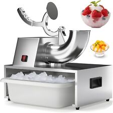 110v Commercial Snow Cone Machine Etl Approved 250w Electric Shaved Ice Mach...