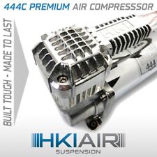 Single Hki Premium Chrome 444c Air Compressor Air Horn Ride Suspension 200 Psi