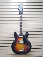 Univox Custom Vintage Japan 1960s Hollow Electric Guitar - As Is Read