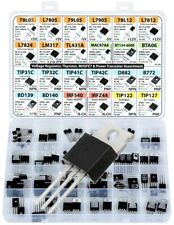 Power Transistor Mosfet Thyristor And Voltage Regulator Assortment Kit 82 Pcs