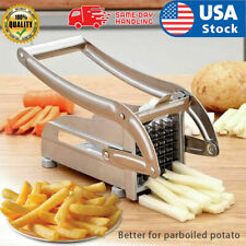 Stainless Steel Potato French Fry Cutter Vegetable Slicer With 3664 Hole Blades
