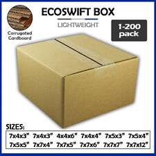 7 Corrugated Cardboard Boxes Shipping Supplies Mailing Moving - Choose 11 Sizes