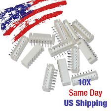 Jst Xh2.54mm 8 Pin Right Angle Wire Cable Connector Header Male Pcb 10pcs Usa